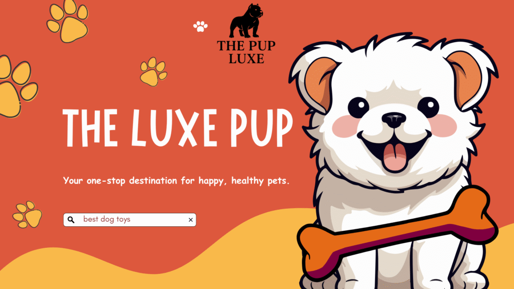 Orange Yellow Illustration Pet Shop Presentation