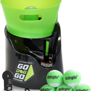 GoDogGo Fetch Machine Dog Ball Launcher for Dogs 20-60 Pounds