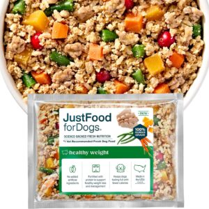 JustFoodForDogs Fresh Frozen – Healthy Weight Management Dog Food