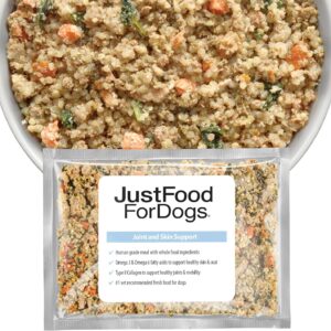 JustFoodForDogs Frozen Fresh Dog Food – Joint & Skin Support