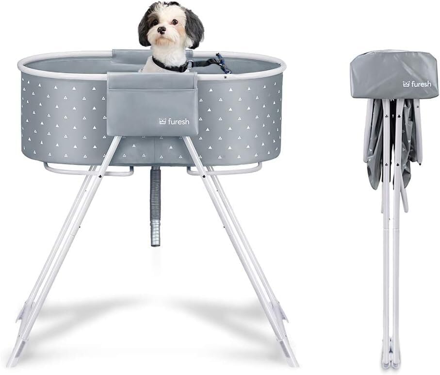 Little Dipper Dog Bath Tub and Wash Station for Bathing Shower and Grooming